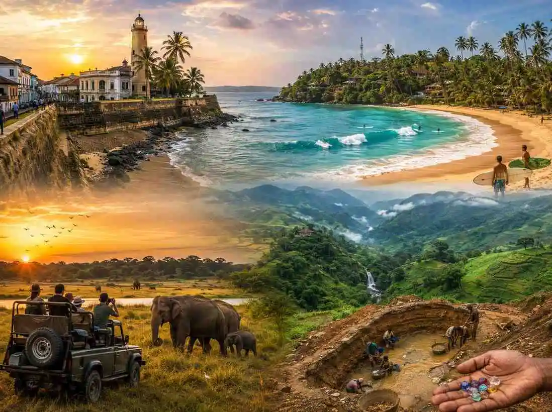 Coastal Forts, Rainforest Trails And Sabaragamuwa Gems